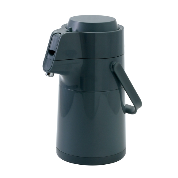 エコステージ　ステンレスエアーポット2.2L　グレー